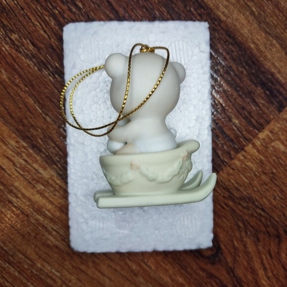 ENESCO 1987 “Precious Moments”Bear the good news of Christmas“ ornament - Picture 7 of 9